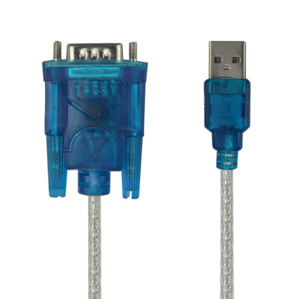 US 2-4 Pcs DB9 RS232 Serial To USB 2.0 Converter 9 Pin Adapter Cable Android Mac