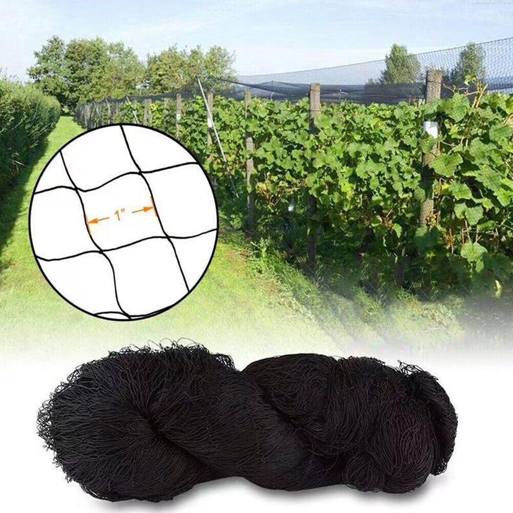 US 1-2 Pack Reusable Garden Netting Plants Barrier Mesh Net Protect Fruit Trees