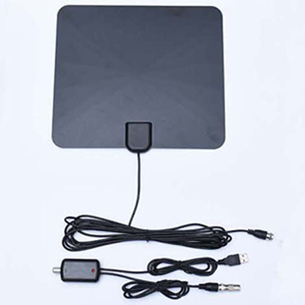 US 1-2 Pcs TV Antenna Newest 4k 1080p HDTV Indoor Digital Amplified Up 3600Miles