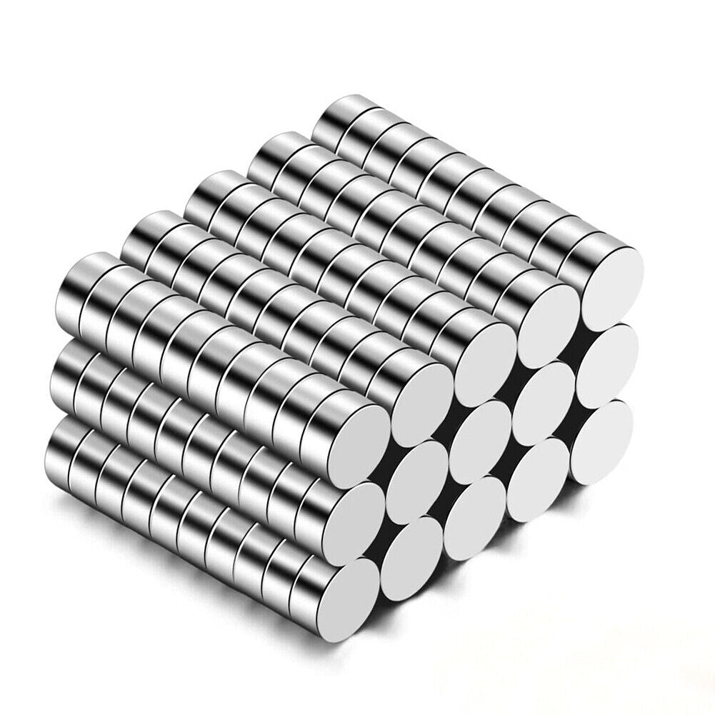 US 10-100 Pcs Neodymium Magnets Round Disc N35 Super Strong Rare Earth Thin S/L