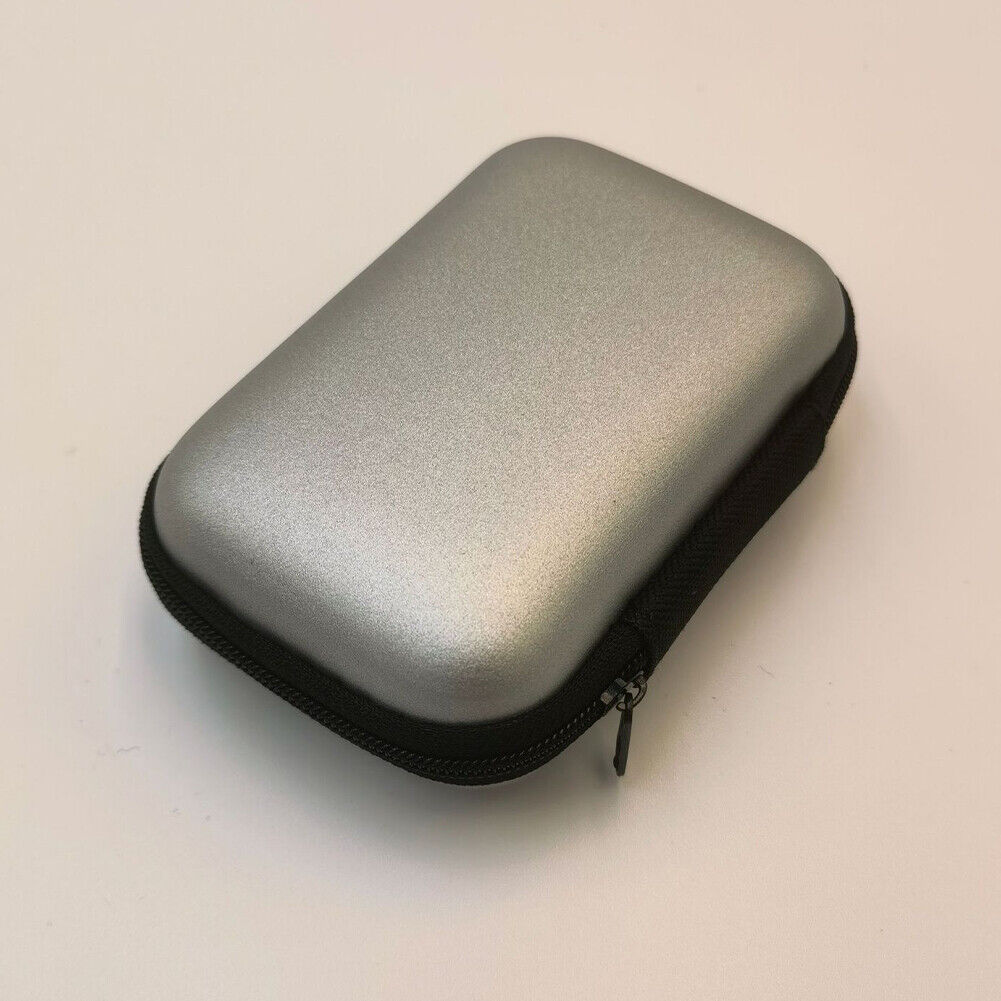 US Soft Black Silver Bag Carrying Case W/Belt Clip for GameBoy Advance #U16
