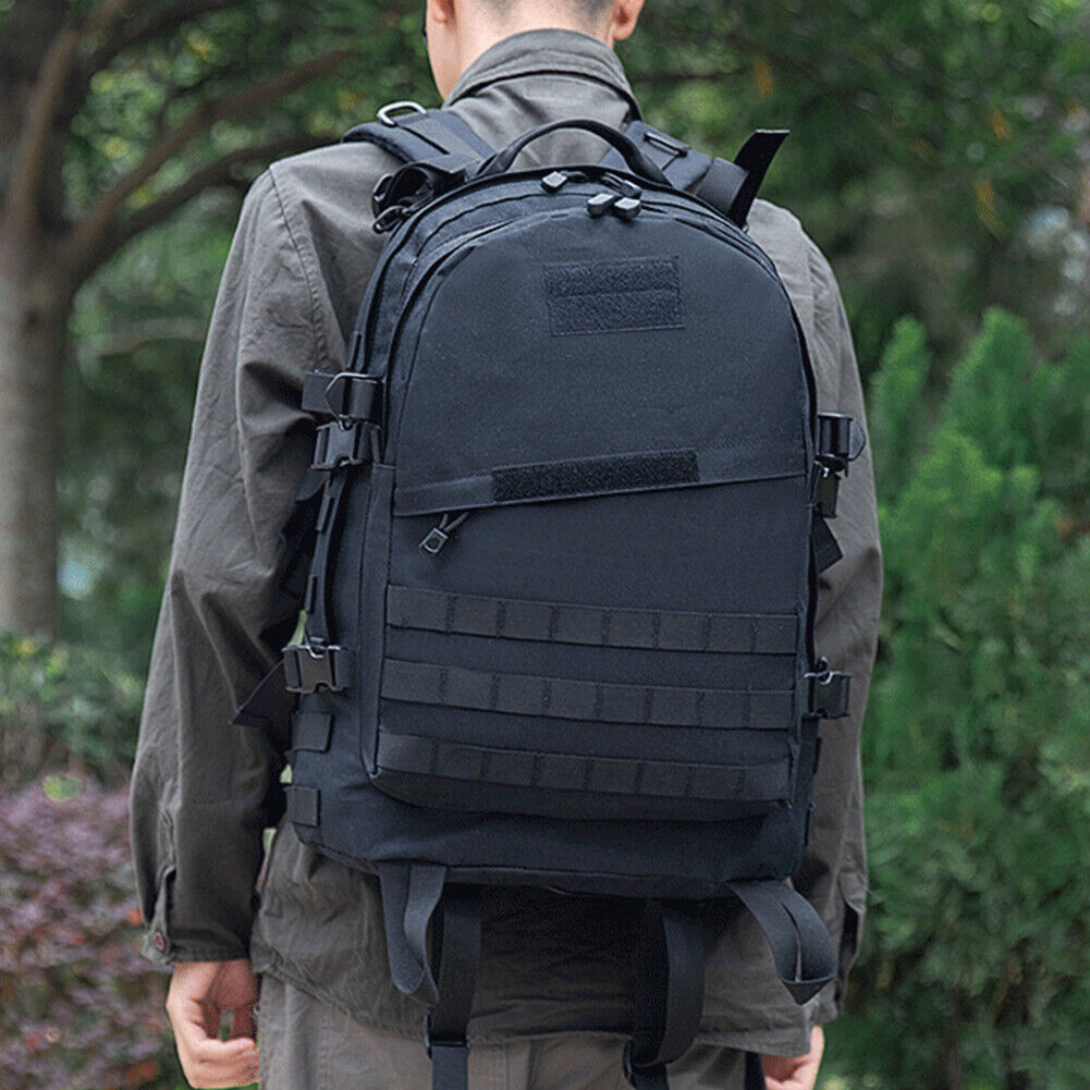 US 40L Military Tactical Backpack Outdoor Rucksack Bag Waterproof Shoulders Bag