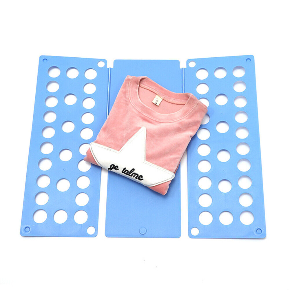 US 1-2 Pc T shirt Clothes Folder Shirt Board Laundry Organizer Easy Fast For Kid