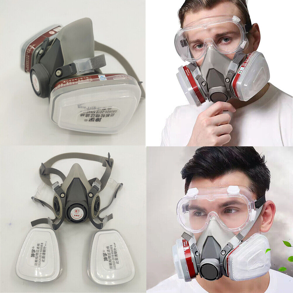 US 16 in 1 Mask for 6200 Half Face Respirator Gas Mask Spray Filter Replacement