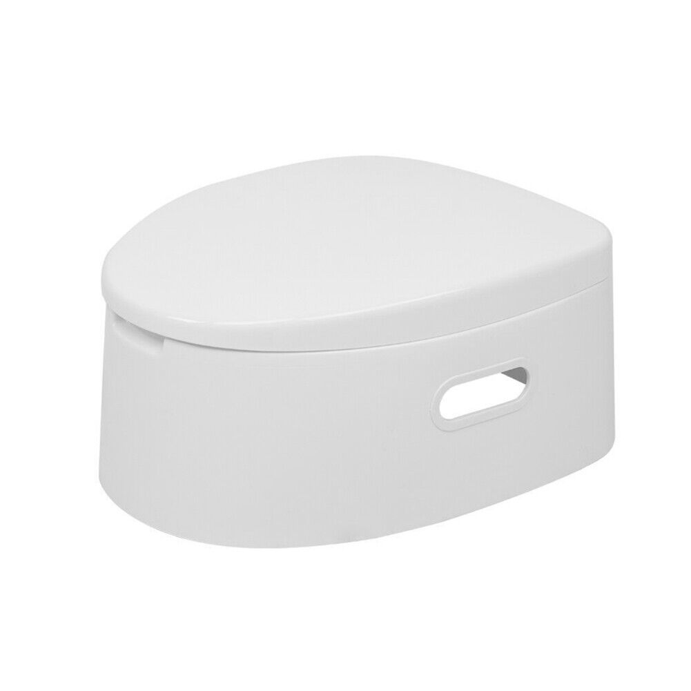 US 5L Portable Outdoor Indoor Travel Camping Bucket Toilet Vehicle Potty Commode
