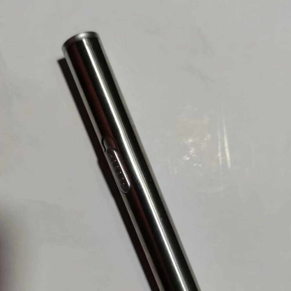 US 2-4Pc LED USB Stainless Steel Pen Light Rechargeable Mini Flashlight 500Lumen