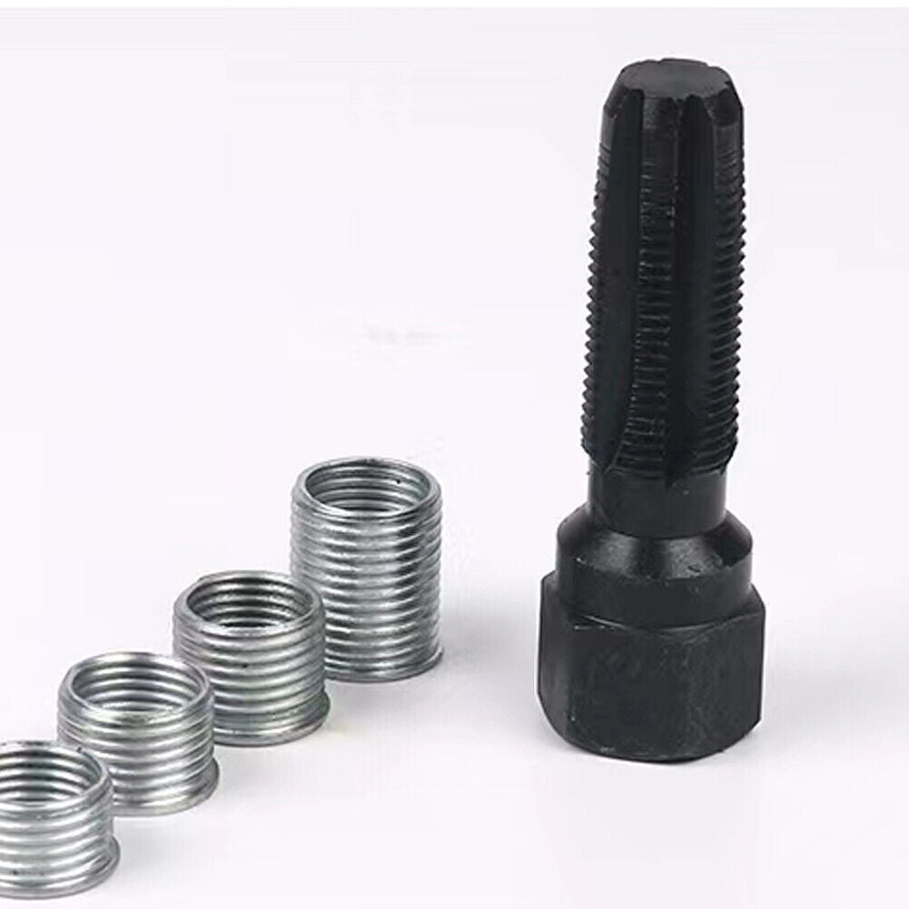 US 14mm Spark Plug Re-thread rethread rethreader repair Tap tool Reamer Inserts