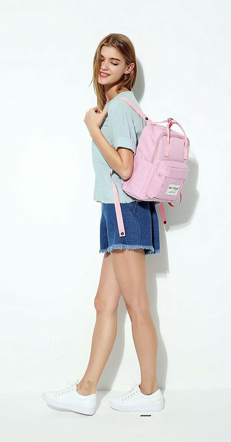 Bestie 12" Cute Mini Small Backpack Purse Travel Bag | Fits 11-inch Tablet