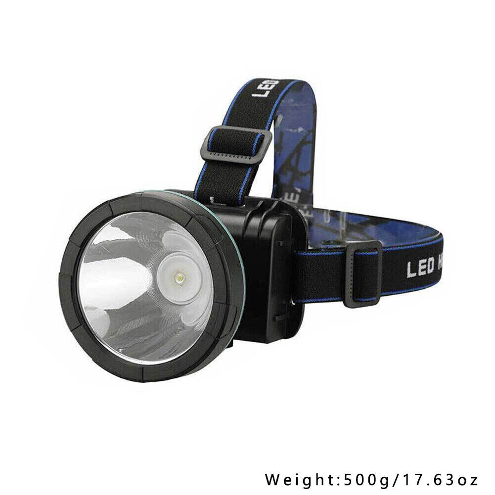 US 1-2 Pc LED Rechargeable Headlamp Super Bright Waterproof Outdoor Camp Hunting