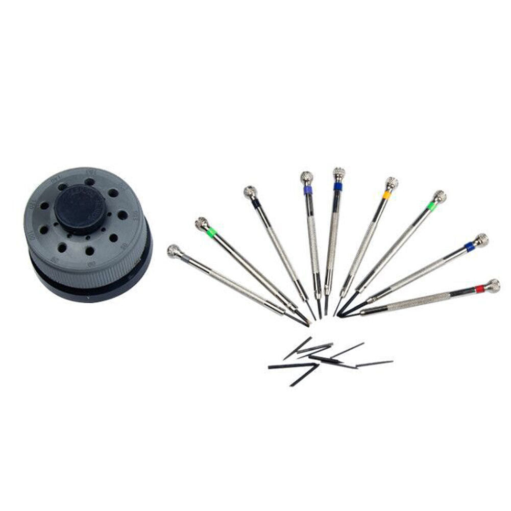 US 1-2 Set Precision Screwdriver Set Home Watch Jewelry Slotted Flat Blade Tools