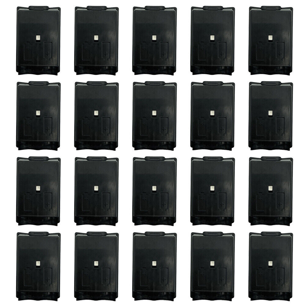 US 10-20 Pack Xbox 360 Wireless Controller AA Battery Back Cover Case Shell