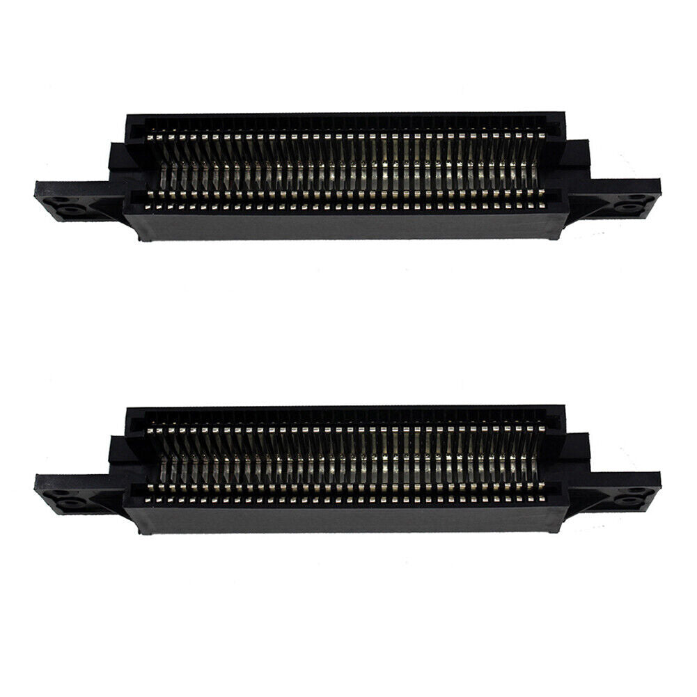 US 2 Pack 72 Pin Connector Cartridge Slot Adapter Replacement For Nintendo NES