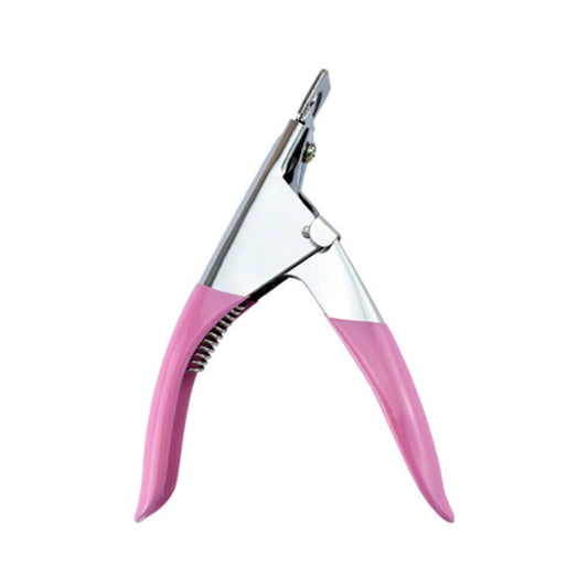 US 1-2 Pcs Nail Tip Clipper Acrylic Art Manicure Cutter U-shape Scissor U Edge