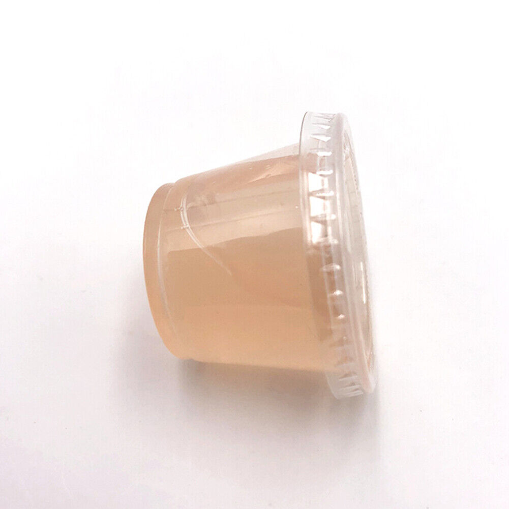 US 500 Pack Disposable 1 Oz Portion Cups with Lids for Sample Tasting Sauces