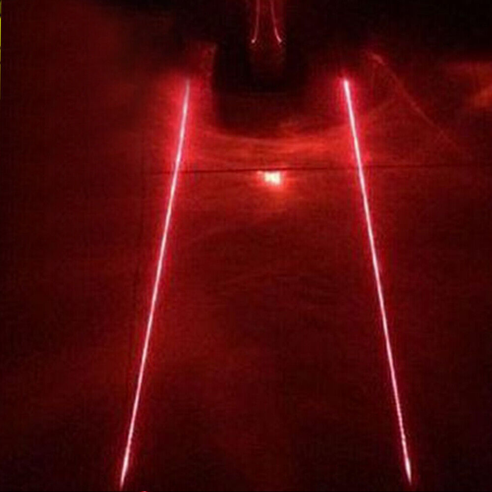 US 2-4 Pack 5 LED 2 Laser Bike Bicycle Light Rear Flashing Safety Warning Lamp