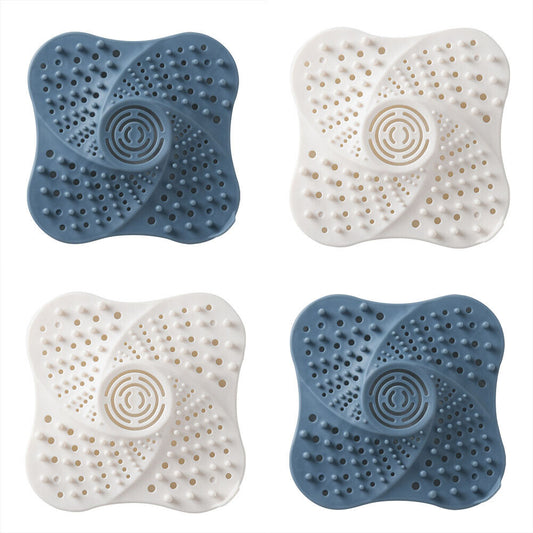 US 4-8 Pack Bathroom Drain Cover Hair Catcher Drain Strainer Covers Sink Filter