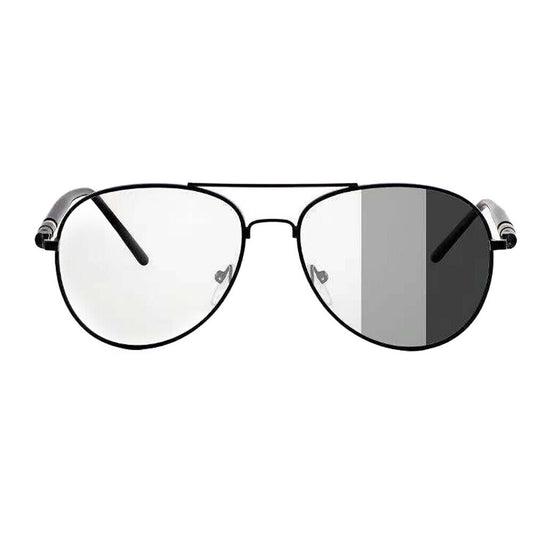 US Men Military Polarized Pilot Aviator Sunglasses Large 60mm Frame w/Case
