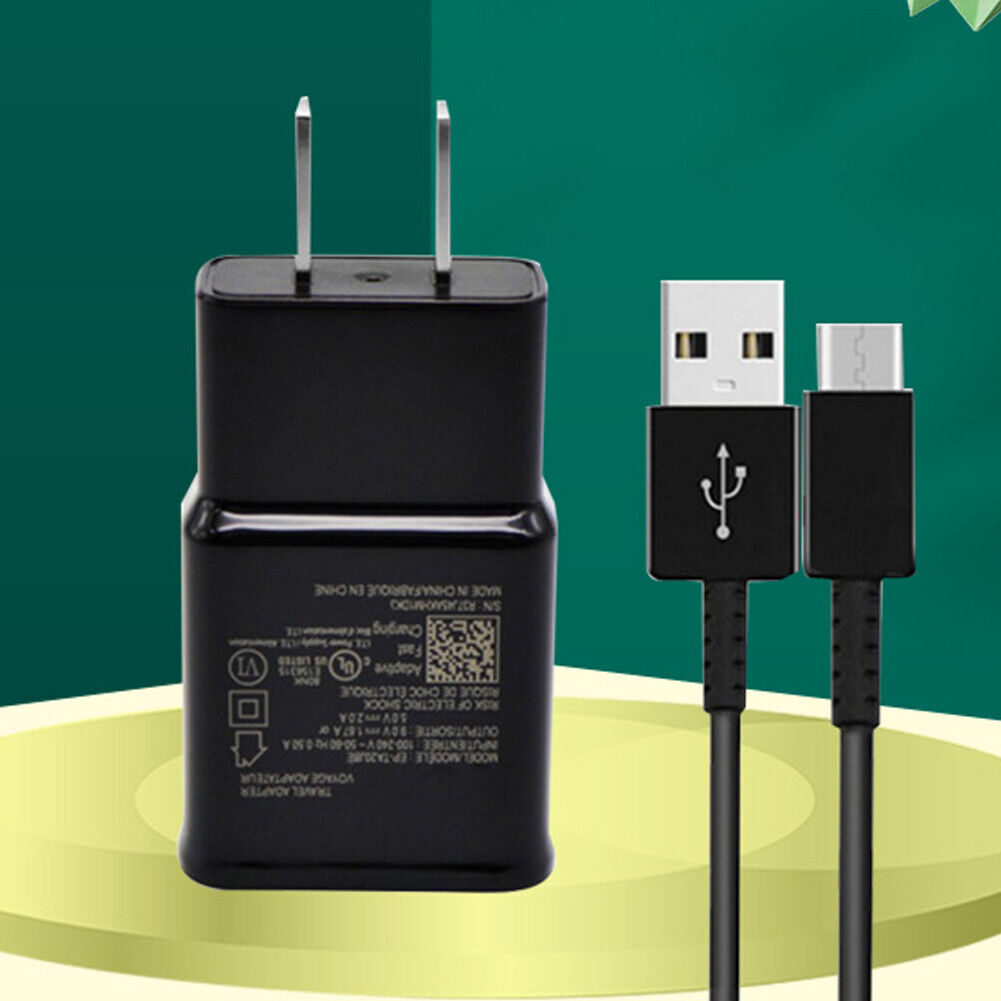 US Wall Charger USB Cable For Samsung Galaxy Tab 2 7.0 7.7 8.9 10.1 Note Tablet