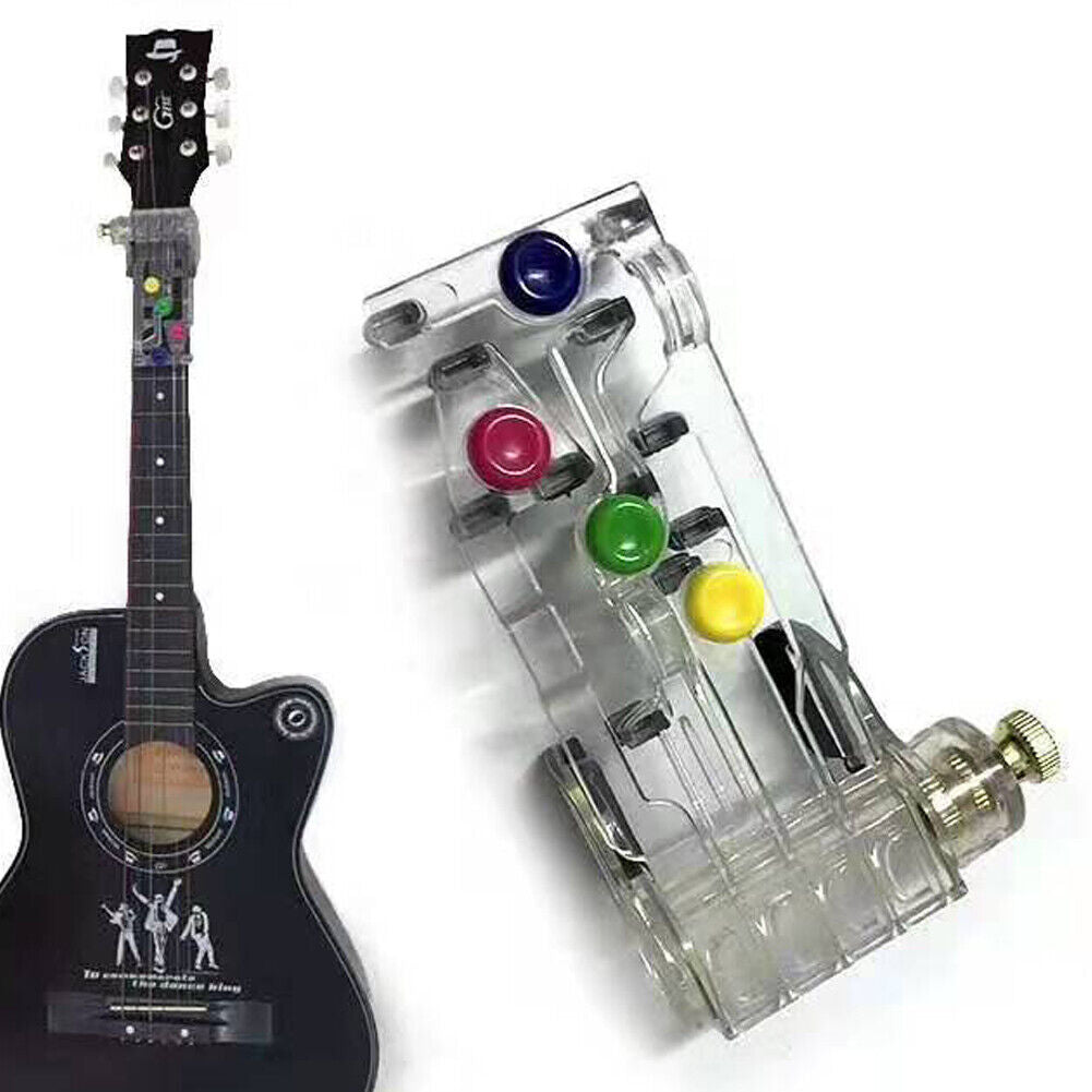 US 1-2 Pc Guitar Chord Aid Tool Acoustic Guitar Chord Learning Teaching ABS Tool