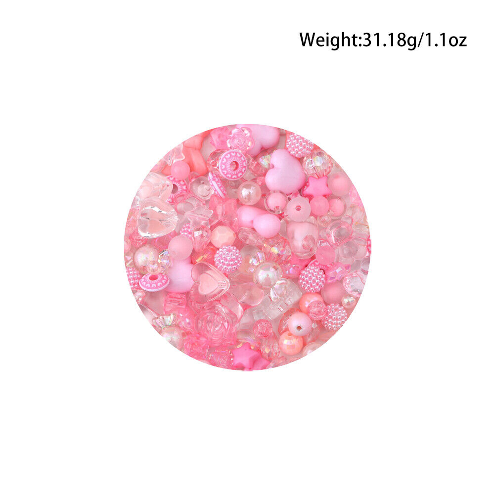 US Fruit Flower Polymer Clay Beads Charm DIY Bracelet Making 120-240g/4.2-8.4oz