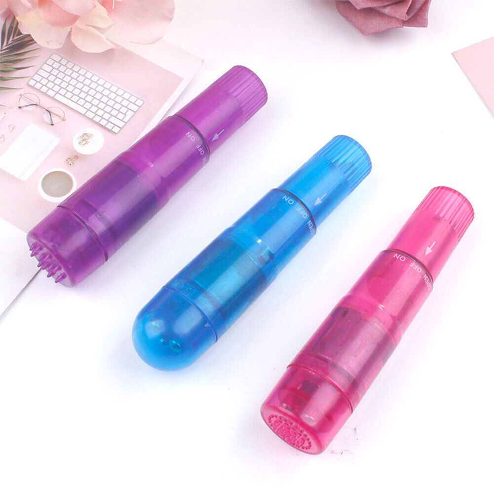 US 1-2 Mini Pocket Massager Vibrator Wand Face Scalp Head Neck Eye Back Wireless
