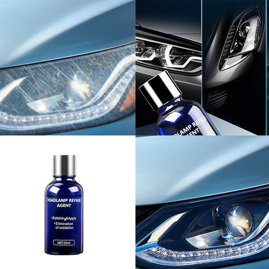 US 2-4 Pack Pro Car Headlight Lens Restoration Repair Kit Polish Cleaning Tool