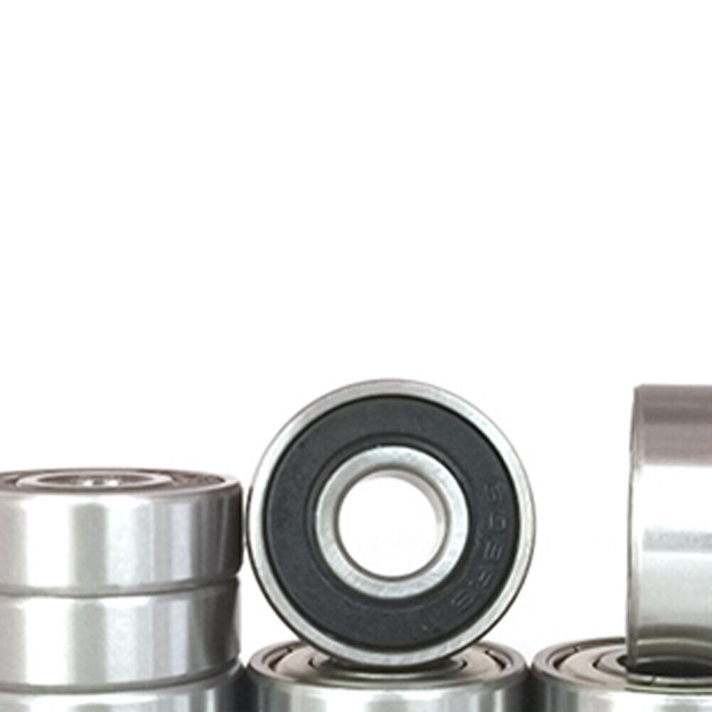 US 10-20Pack 608-2RS Wheel Bearings (for Any Product Using Skate Wheels) Chrome