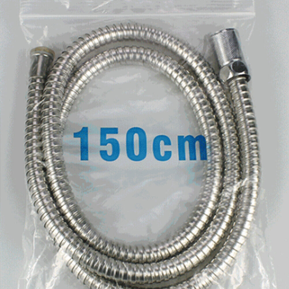 US 2-4 Pack 1.5m / 5 Ft Shower Hose Extra Long Bathroom Hand Held Flexible Tube