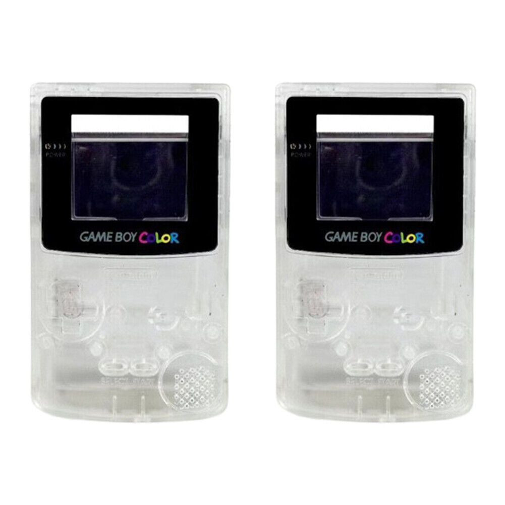 US 1-2 Pc Clear Replacement Housing For Nintendo Game Boy Color Transparent Lens