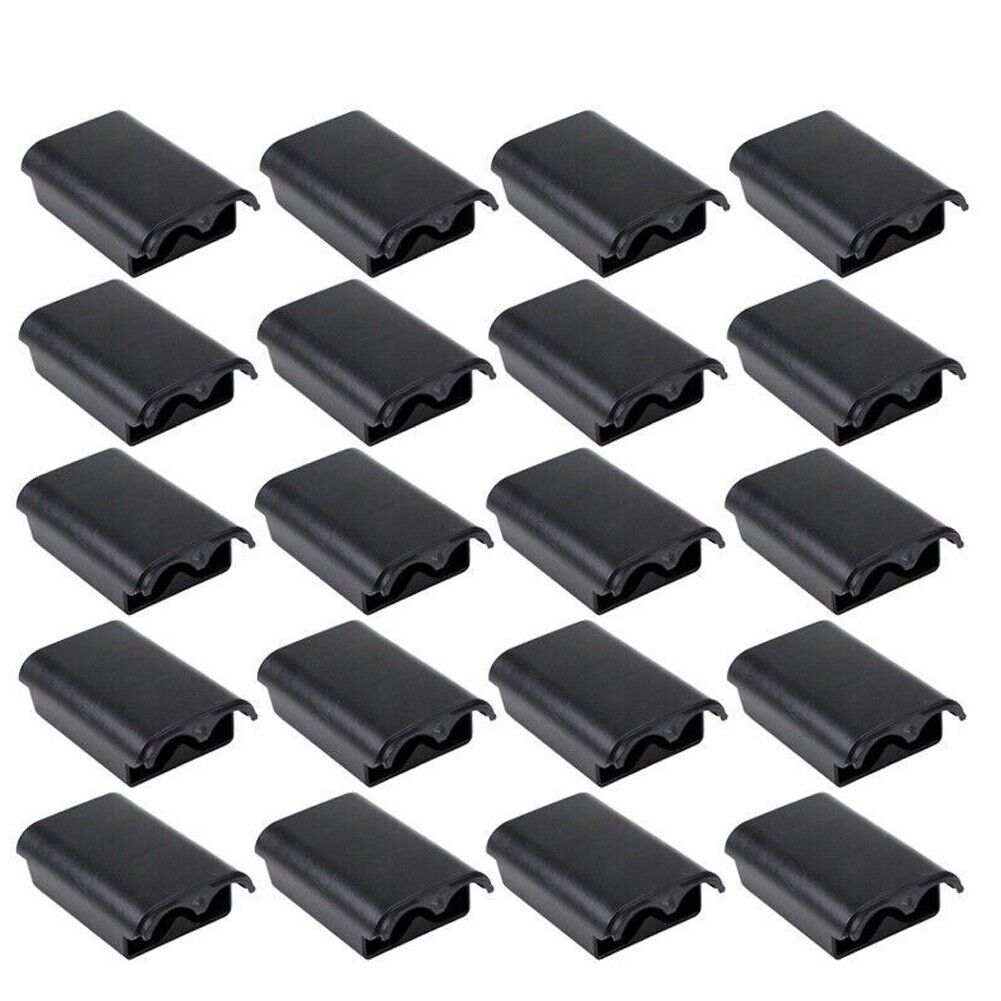 US 10-20 Pcs Black AA Battery Back Cover Case Shell Pack For Xbox 360 Controller