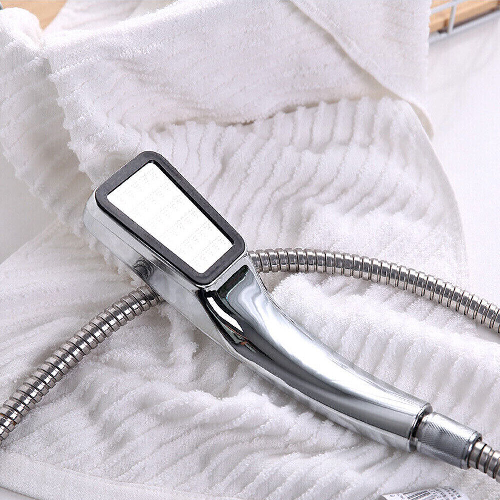 US 2-4 Pack 300 Holes High Pressure Handheld Shower Head Powerful Boosting Spray