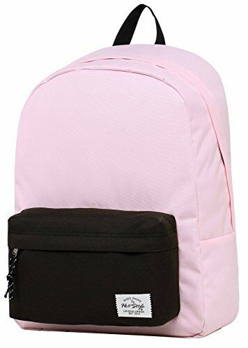 SIMPLAY Classic School Backpack Bookbag, 17"x12.5"x5",Assorted Colors and Prints