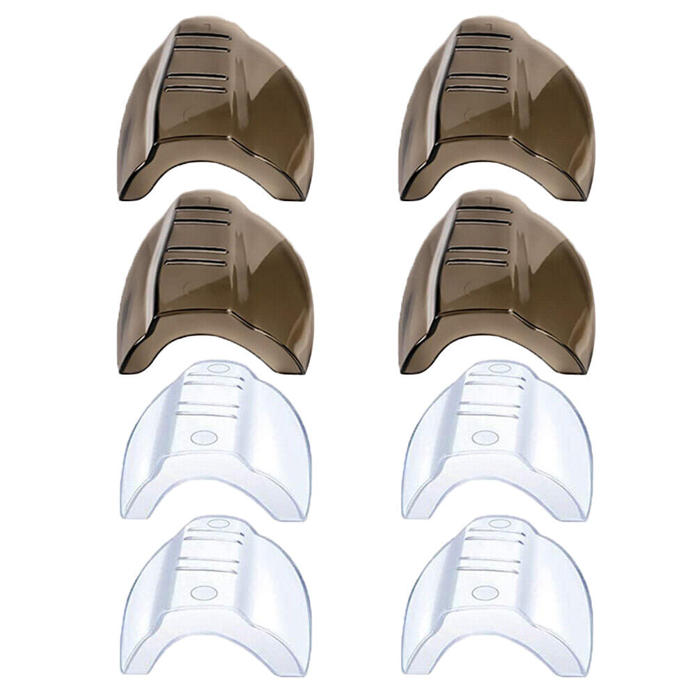 US 2-4Pairs Side Shields For Eye Glasses Slip On Safety Glasses Shield Universal