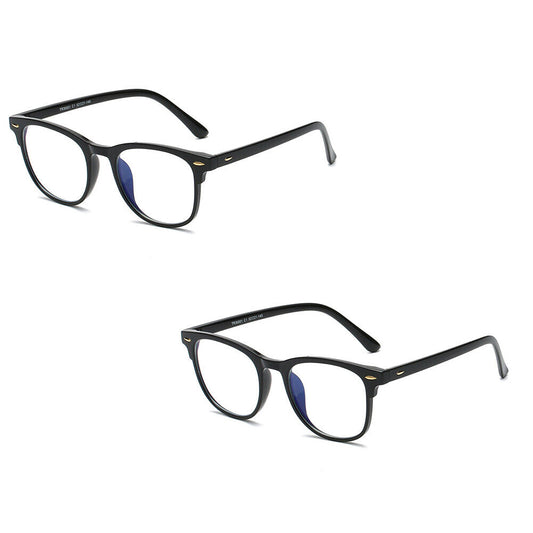 US 2-4 Pcs Computer Blue Light Blocking Glasses Anti Blu-Ray Clear Gaming Lenses