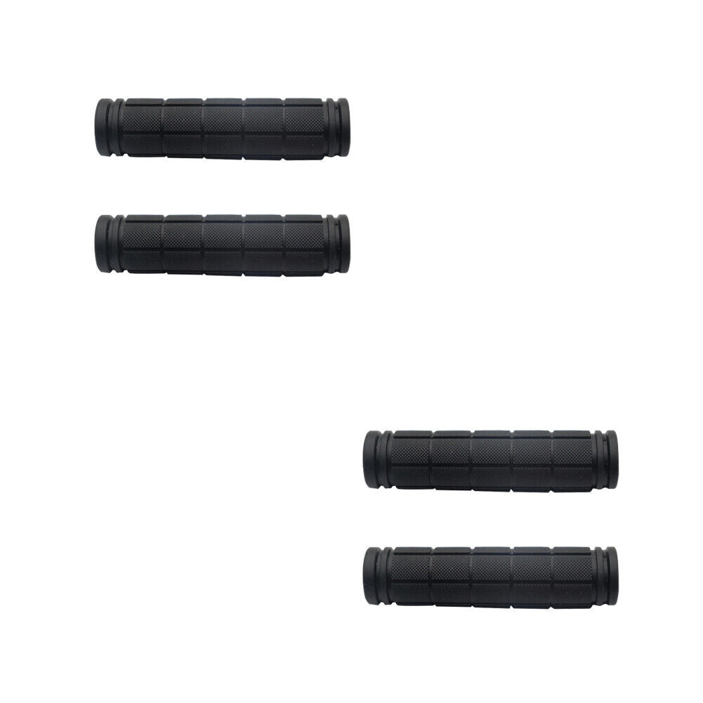 US 1-2 Pairs Bicycle Handlebar Grips Soft Rubber Anti-Slip Bike Scooter Cycling