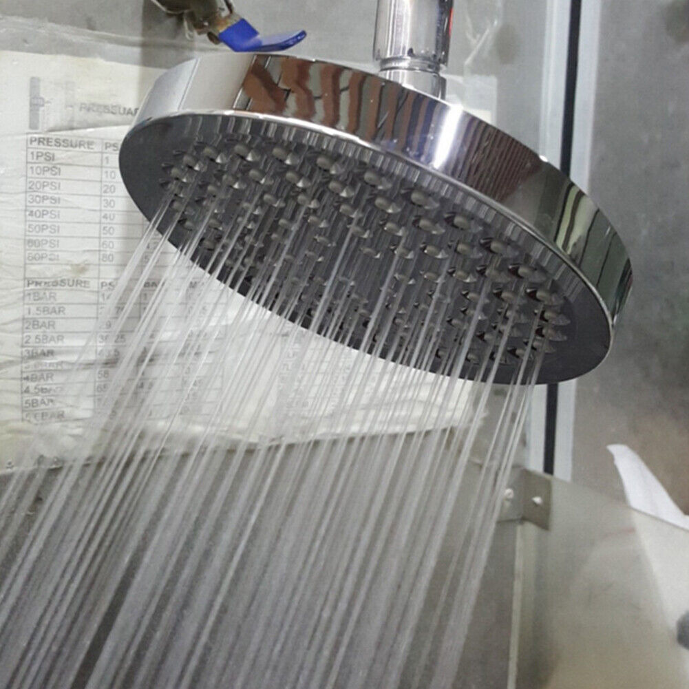 US Luxury Shower Head High Pressure Waterfall Bathroom Adjustable Angles