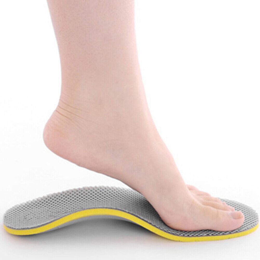 US 2-4 Pairs Orthotic Premium Shoe Insole Arch Support Insert High Pad Women Men