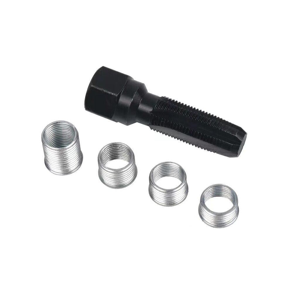 US 14mm Spark Plug Re-thread rethread rethreader repair Tap tool Reamer Inserts