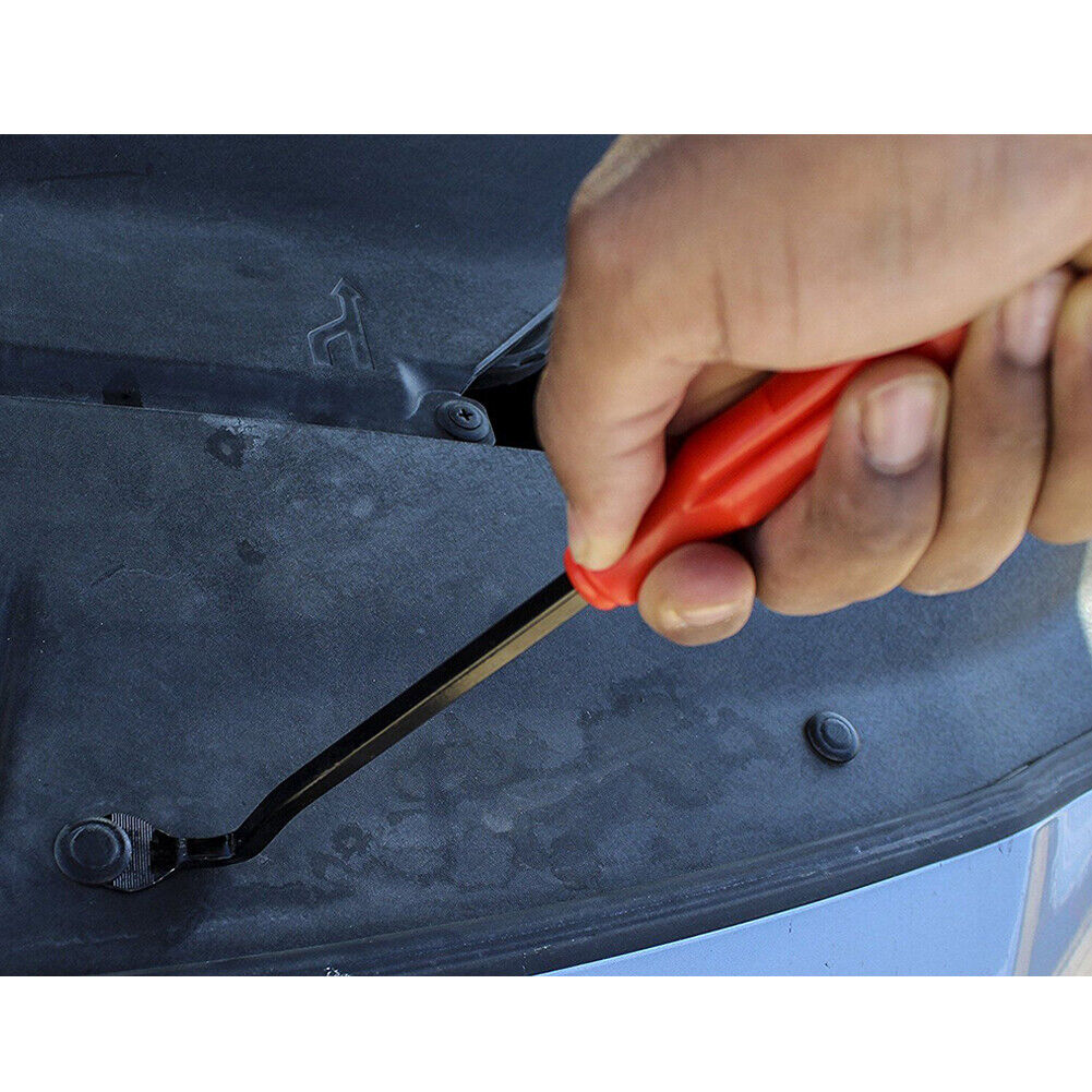 US 1-2 Pc Car Door Panel Remove Body Retainer Clip Auto Trim Upholstery Pry Tool