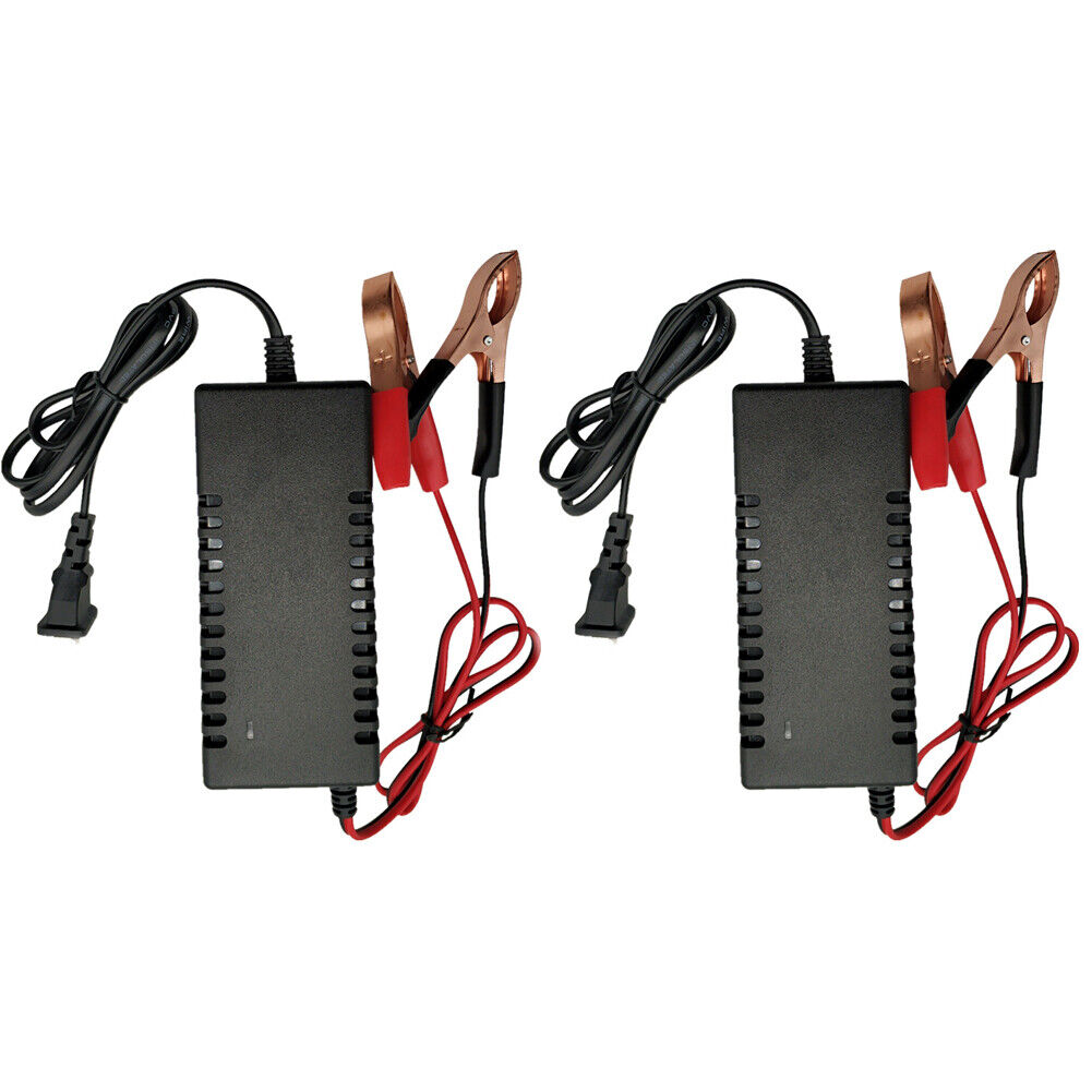 US 2-4 Portable Battery Charger 12V For Car Automotive Motorcycle Truck RV Boat