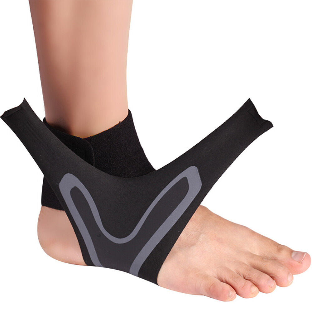 US 2-4 Pairs Ankle Brace Plantar Wrap Support Compression Strap Foot Tendon