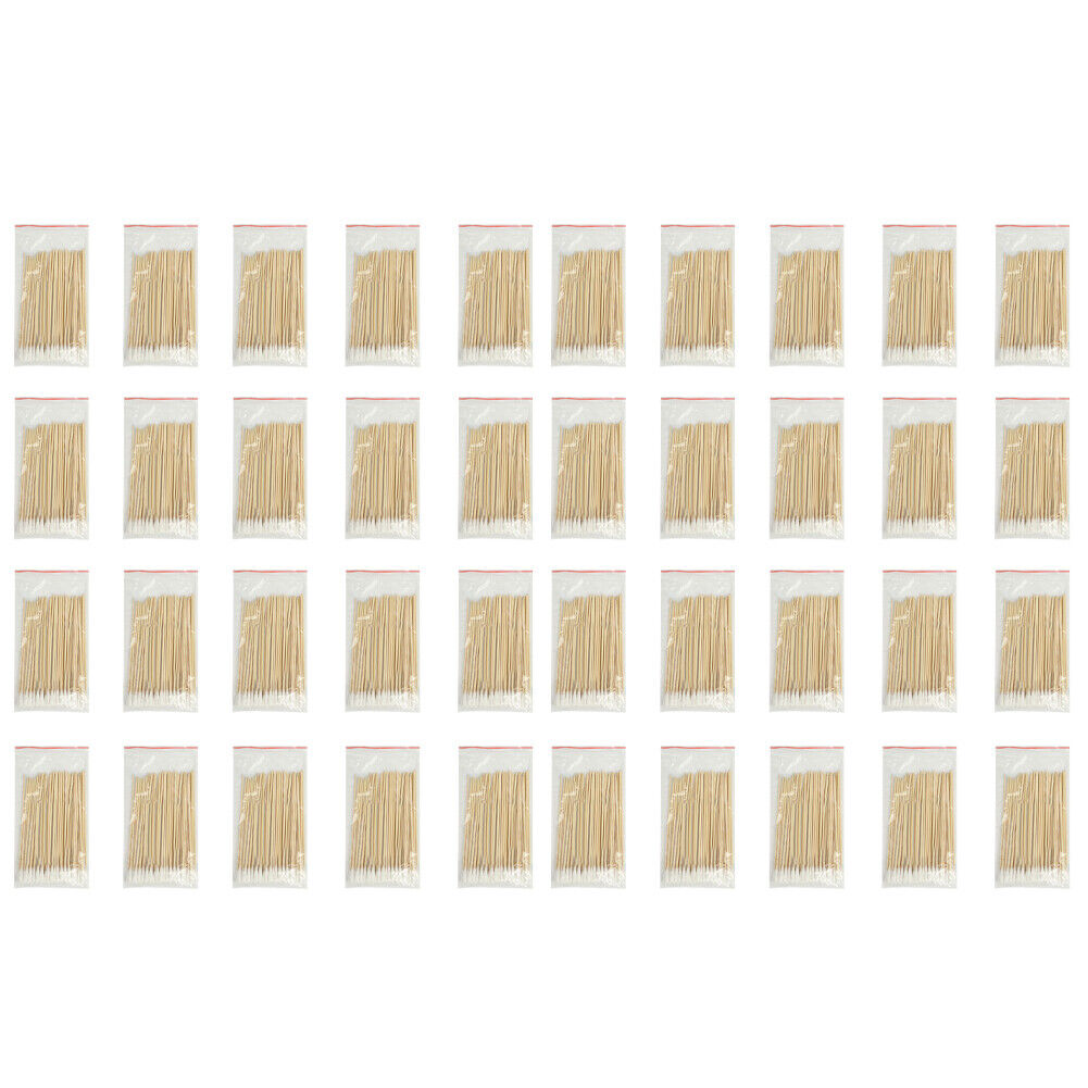 US1000-2000 Pcs Cotton Swabs Applicator Q-tip 6" Extra Long Wood Handle Cleaning