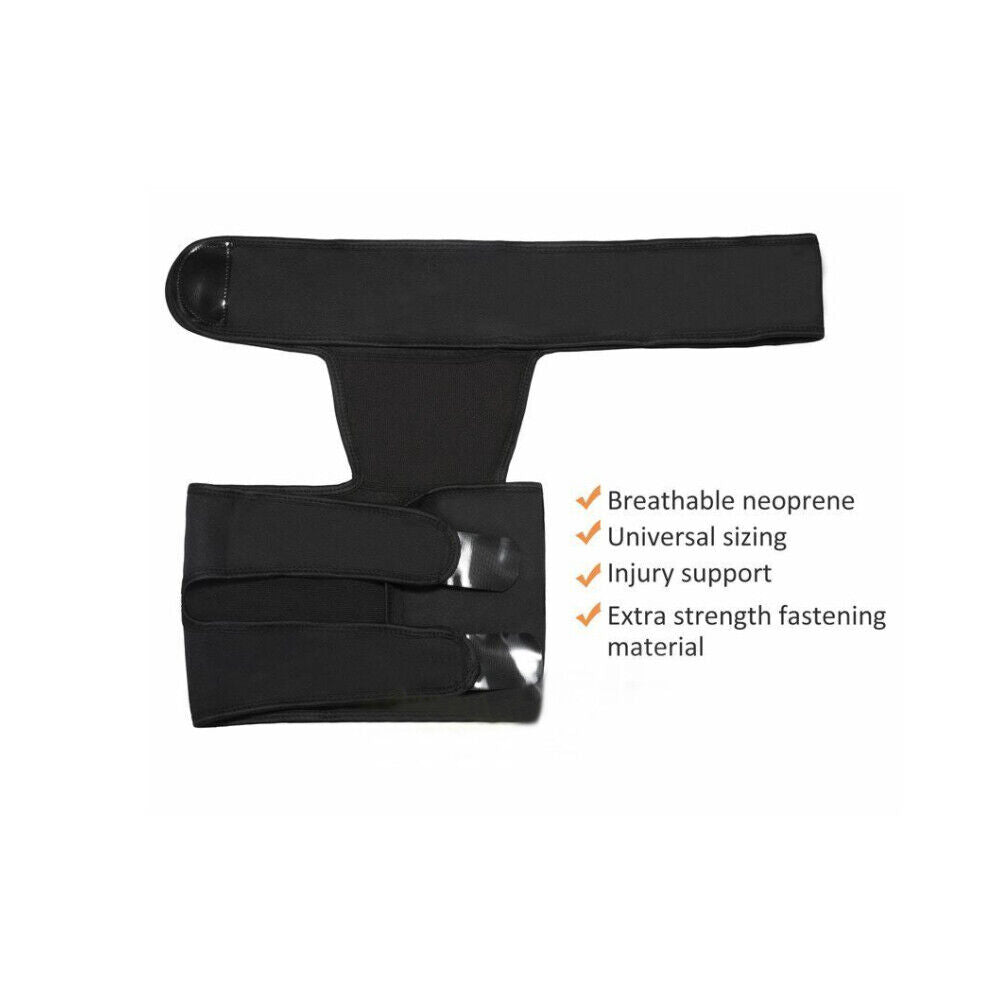 US 1-2 Pack Hip Brace Compression Groin Support Wrap for Sciatica Pain Relief
