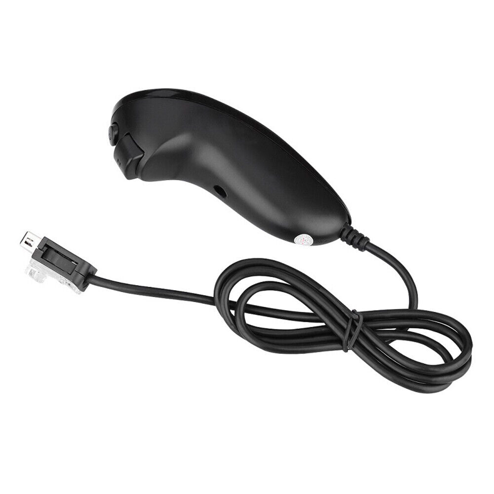 US Built in Motion Plus Remote Controller Nunchuck + Case For Nintendo Wii/Wii U
