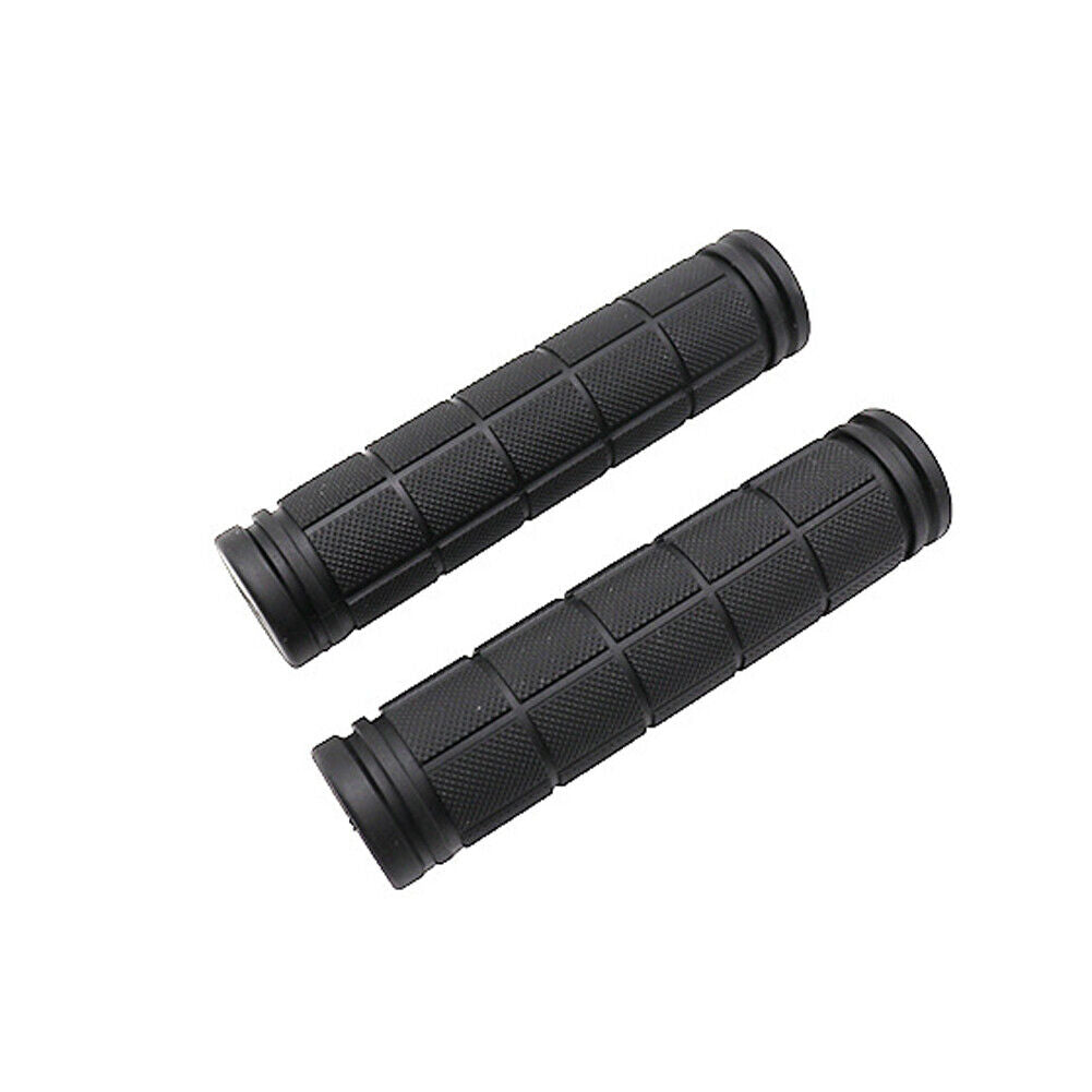 US 1-2 Pairs Bicycle Handlebar Grips Soft Rubber Anti-Slip Bike Scooter Cycling