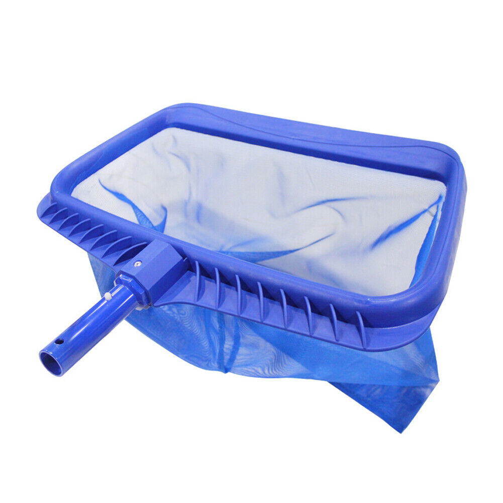 US 1-2Pc Heavy Duty Pool Skimmer Leaf Rake Net Scooper, Cleaning Pool, Fine Mesh