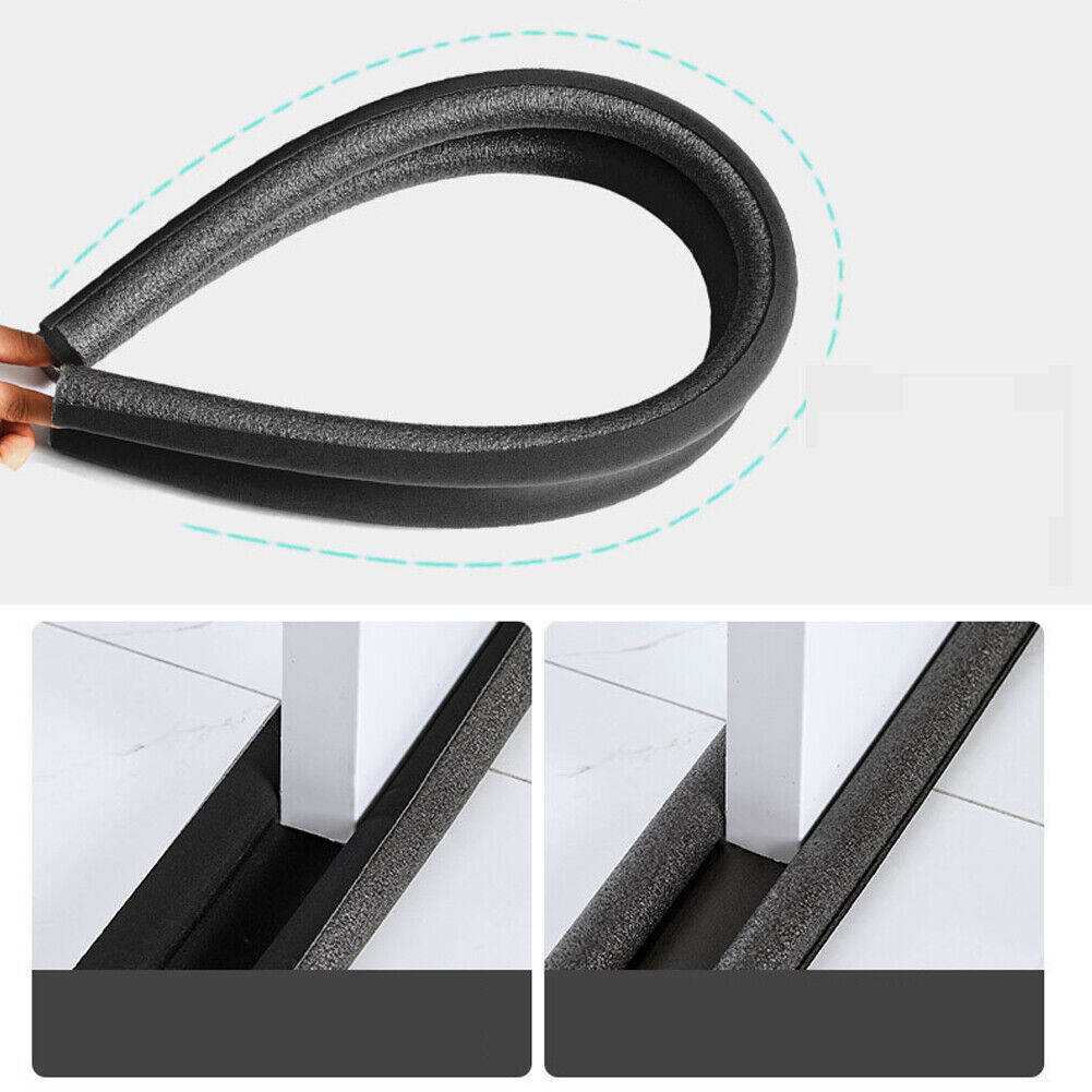 US 2-4 Pack Under Door Bottom Seal Strip Stopper Door Draft Guard Soundproof