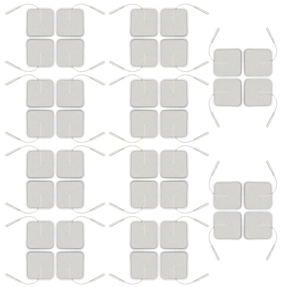 US 10-20Pc Tens Electrode Pads EMS Replacement Unit 2"x2" Muscle Stimulator