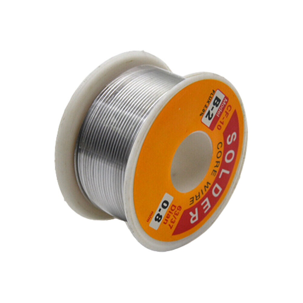 US 1-2 Pc 100 Gram 63-37 Tin Rosin Core Solder Wire Electrical Sn60 Flux 0.8mm