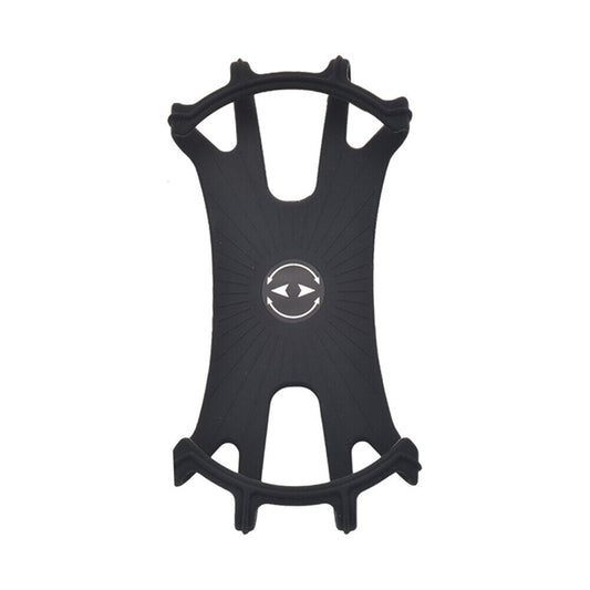 US 1-2 Pack Silicone Cell Phone Mount Holder GPS MTB Bike Bicycle 360 Rotation